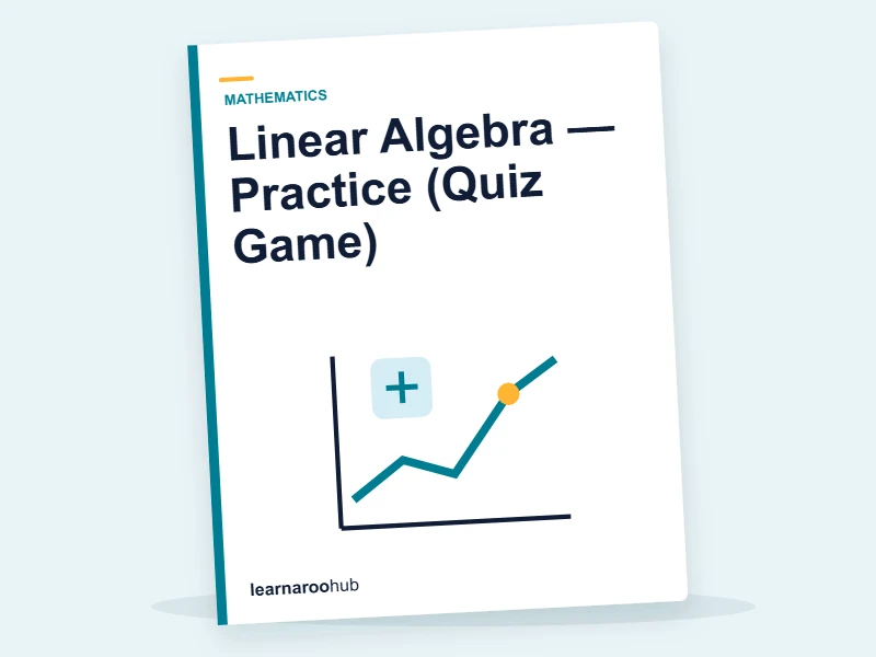 Linear Algebra — Practice (Quiz Game) — quiz cover