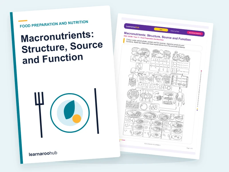 Macronutrients: Structure, Source and Function