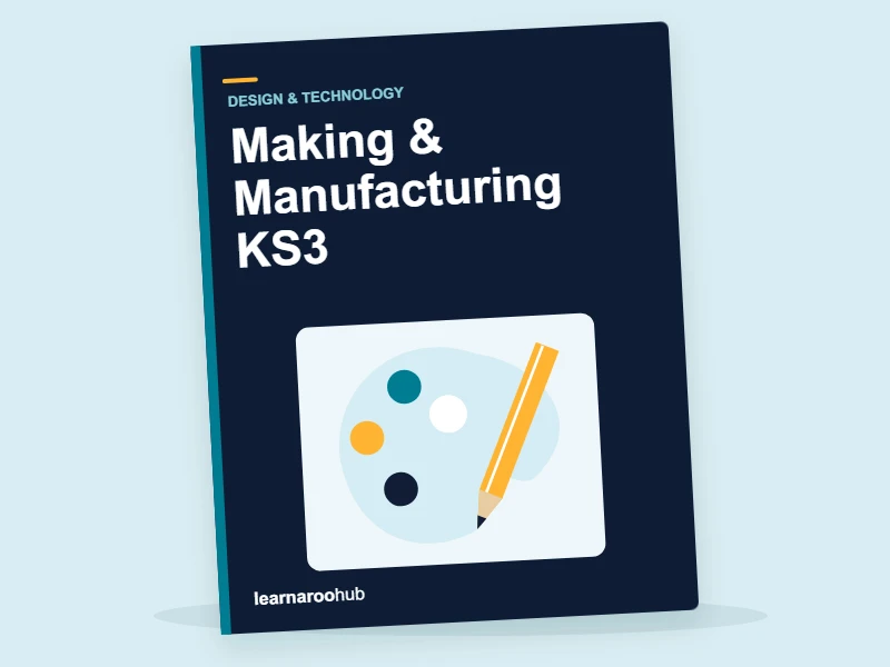 Making & Manufacturing KS3 — activity book cover