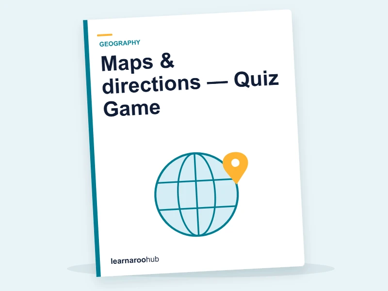 Maps & directions — Quiz Game — quiz cover