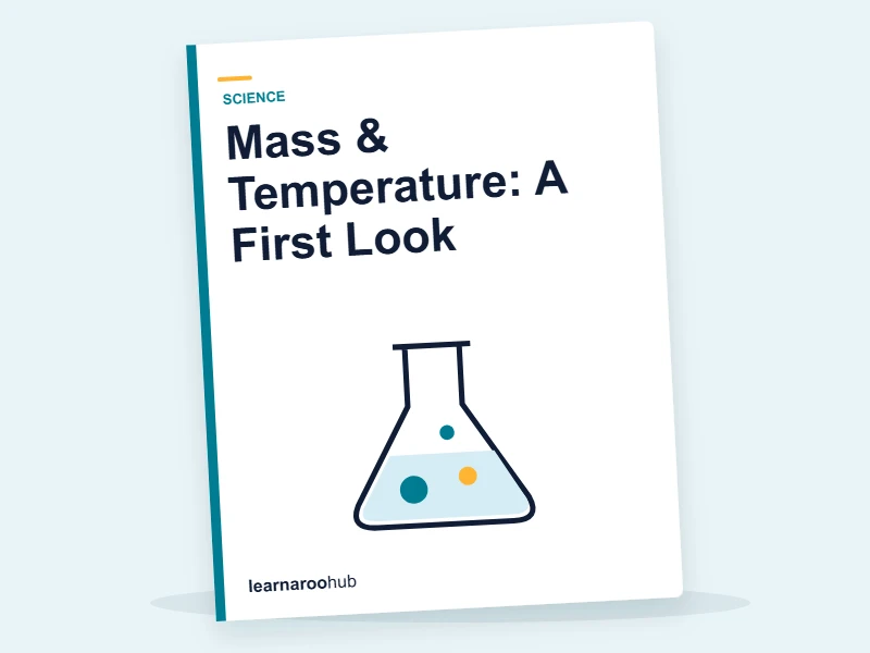 Mass & Temperature: A First Look — e-learning module cover