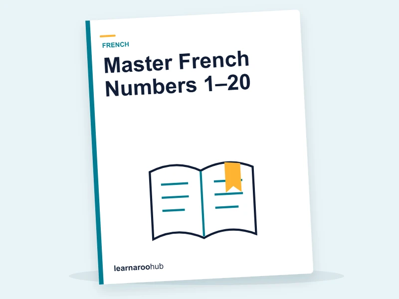 Master French Numbers 1–20 — e-learning module cover