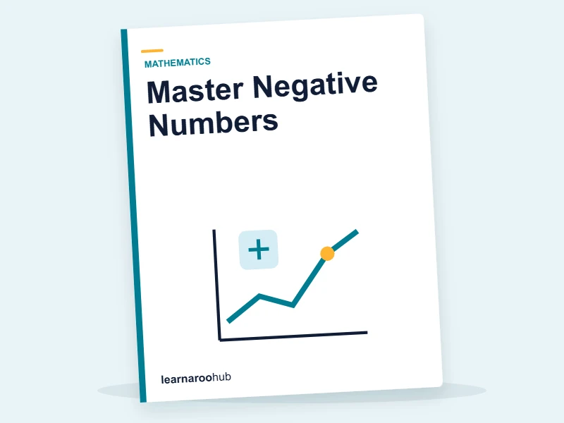 Master Negative Numbers — e-learning module cover