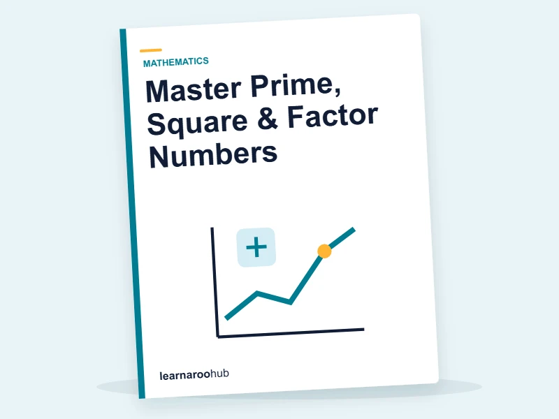Master Prime, Square & Factor Numbers — e-learning module cover