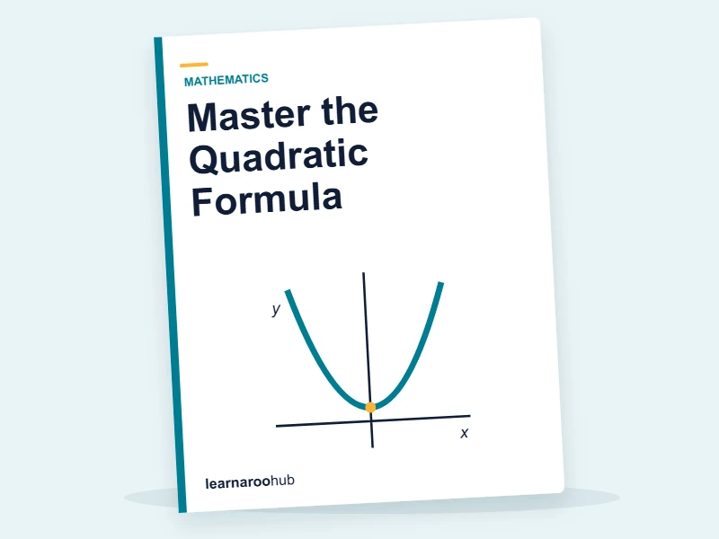 Master the Quadratic Formula — e-learning module cover