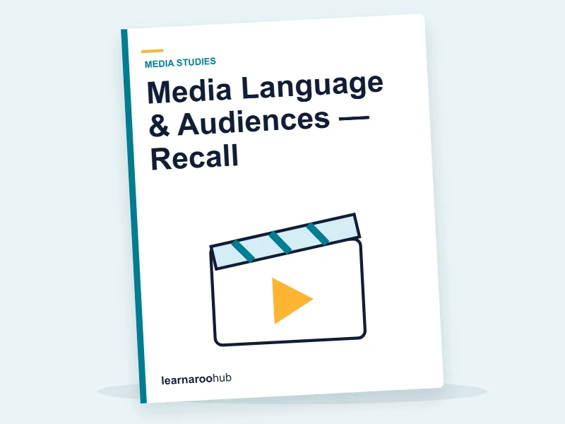 Media Language & Audiences — Recall — quiz cover