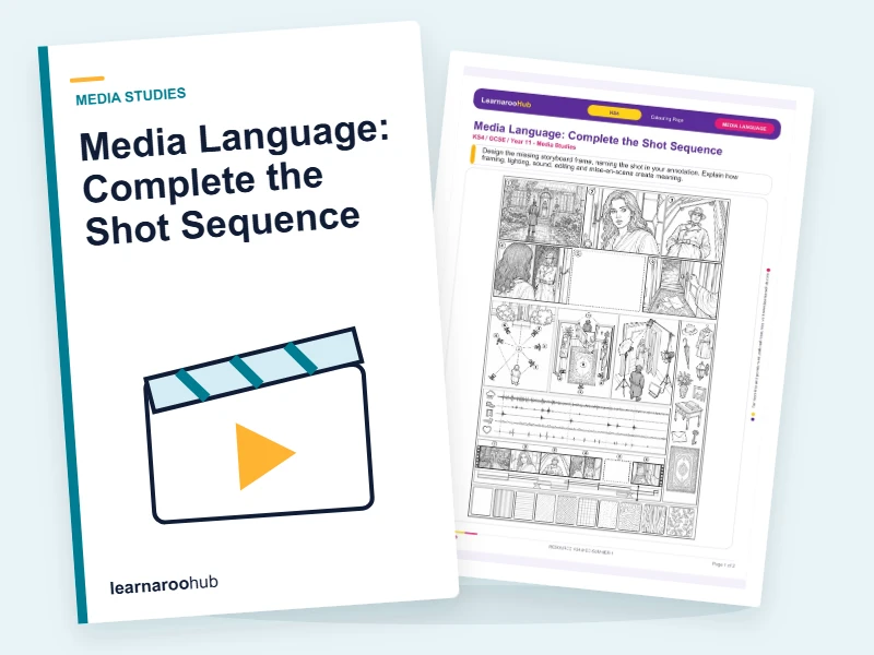 Media Language: Complete the Shot Sequence
