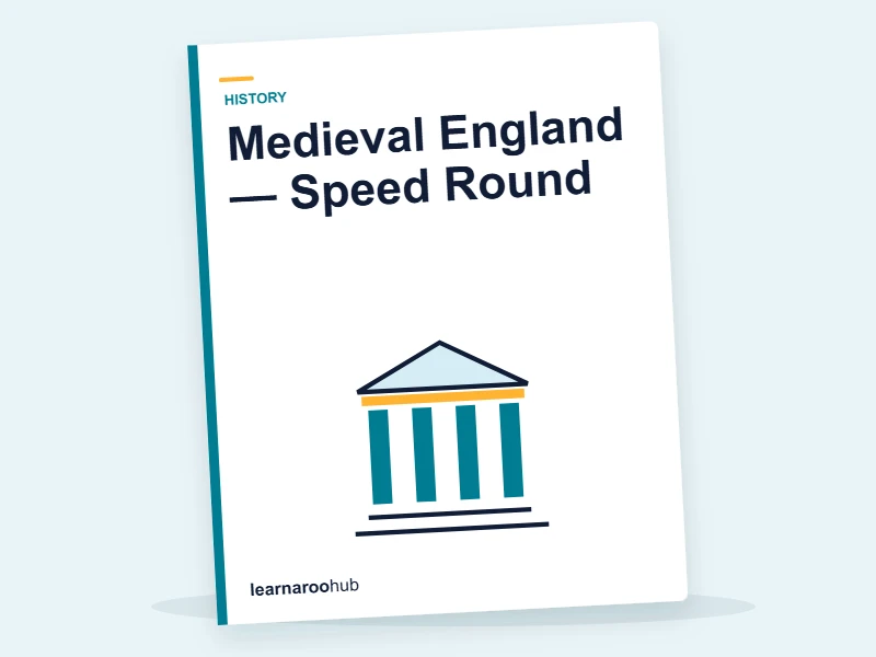 Medieval England — Speed Round — quiz cover