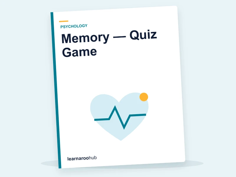 Memory — Quiz Game — quiz cover