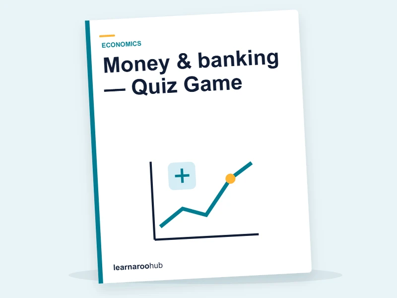 Money & banking — Quiz Game — quiz cover