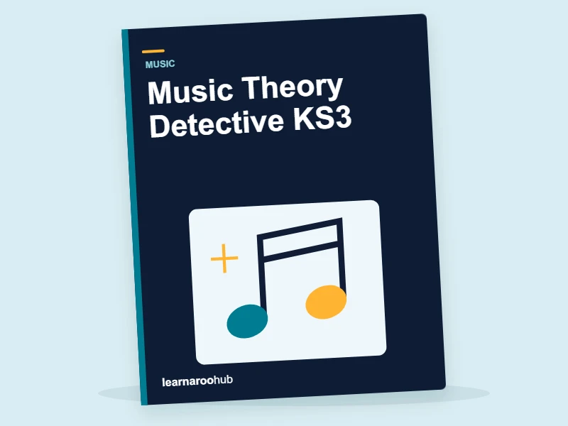 Music Theory Detective KS3 — activity book cover