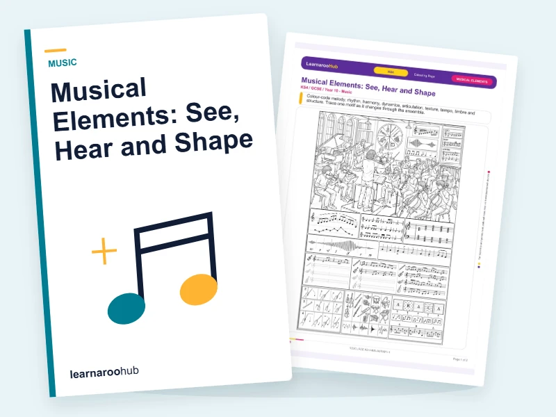 Musical Elements: See, Hear and Shape
