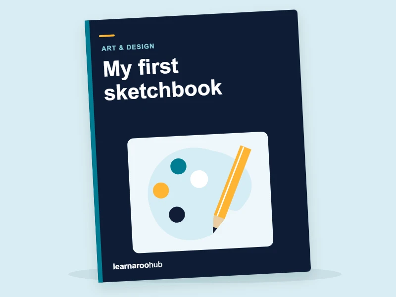 My First Sketchbook: 5-Page Art Journal — activity book cover