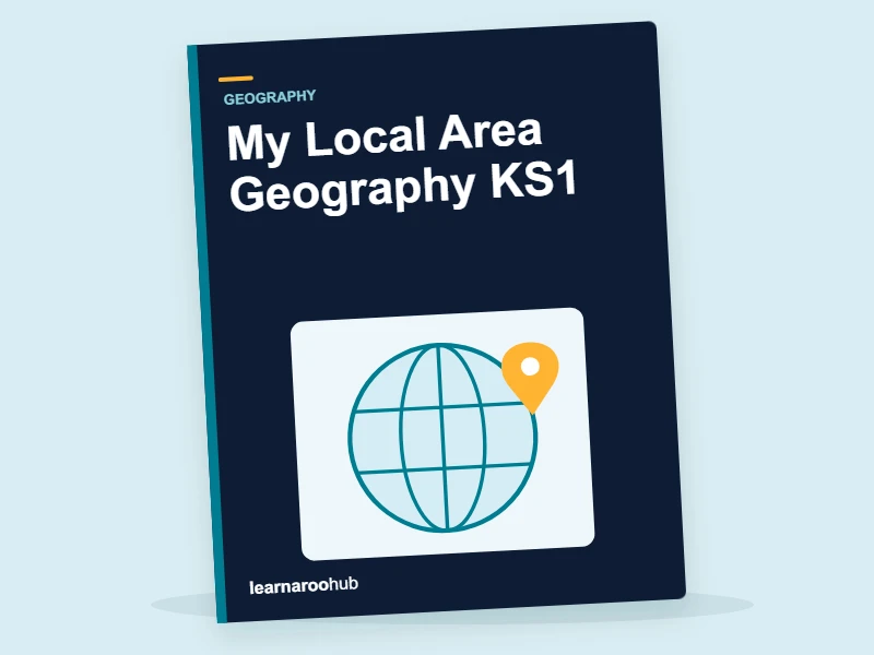 My Local Area Geography KS1 — activity book cover