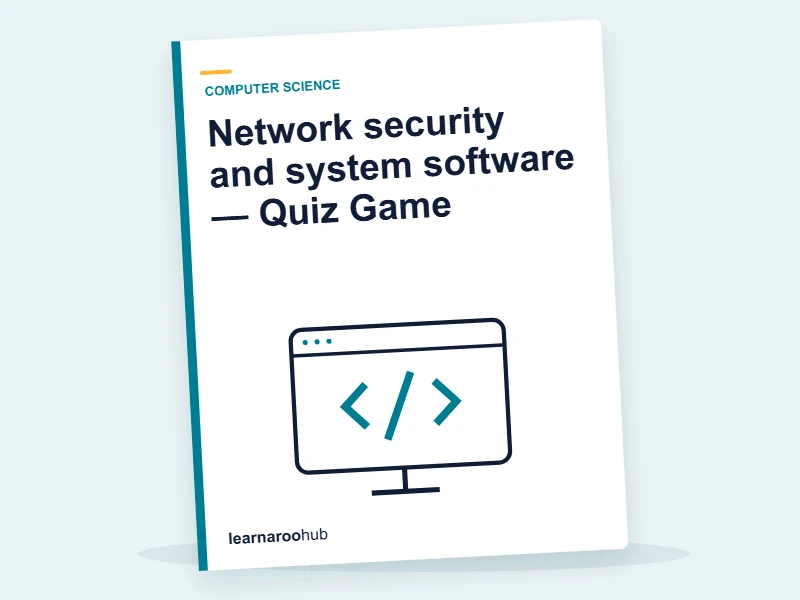 Network security and system software — Quiz Game — quiz cover