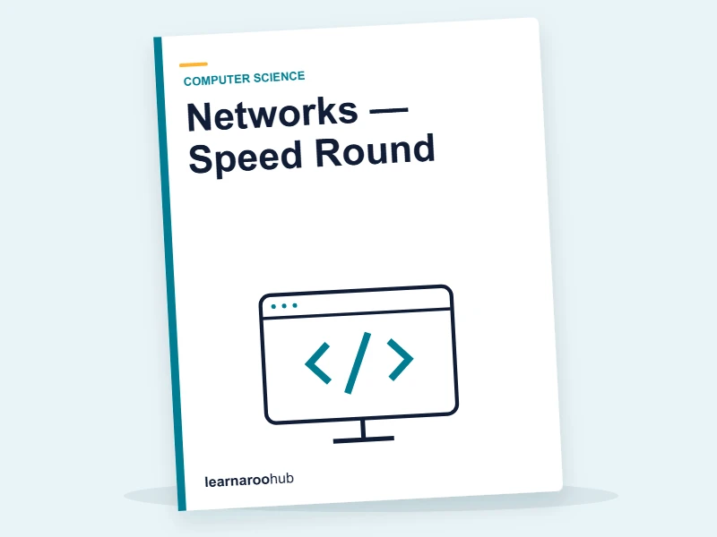 Networks — Speed Round — quiz cover