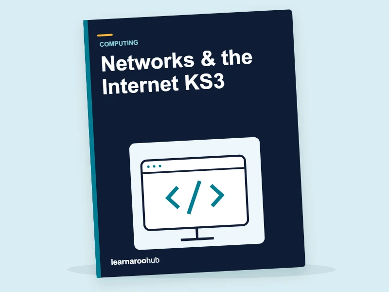 Networks & the Internet KS3 — activity book cover
