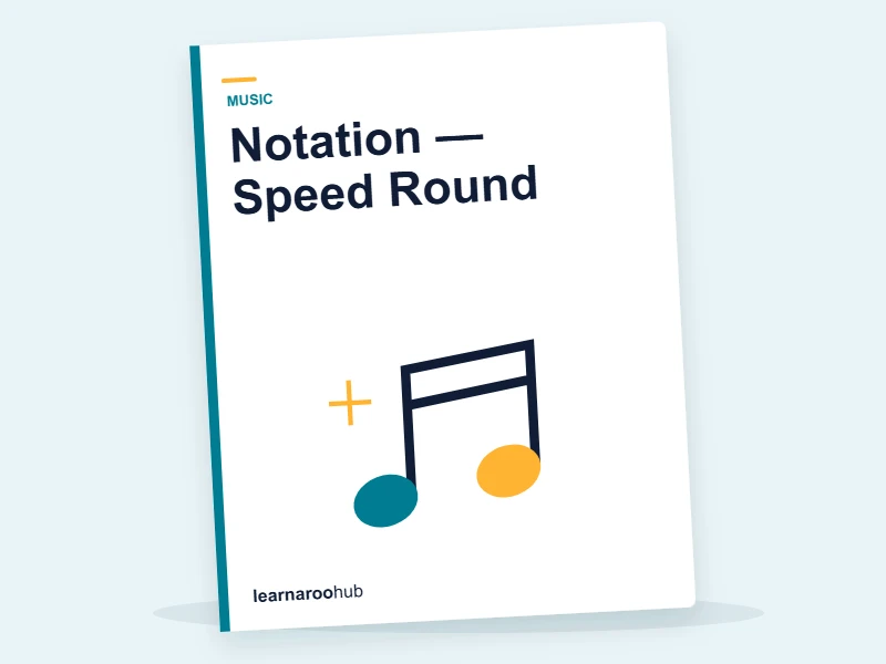 Notation — Speed Round — quiz cover