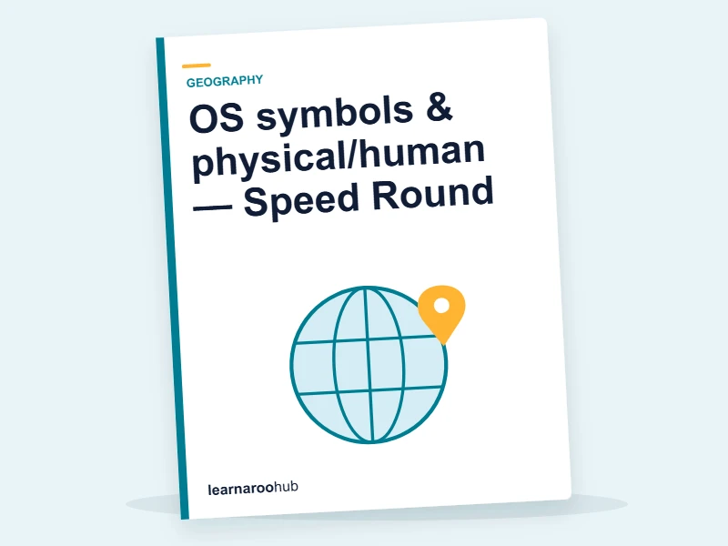 OS symbols & physical/human — Speed Round — quiz cover