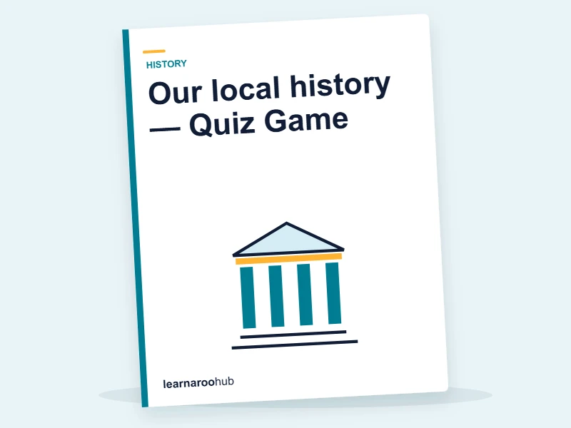 Our local history — Quiz Game — quiz cover