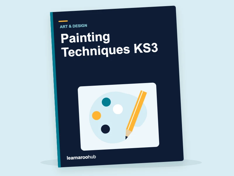 Painting Techniques KS3 — activity book cover