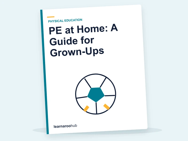 PE at Home: A Guide for Grown-Ups — e-learning module cover