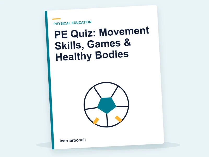 PE Quiz: Movement Skills, Games & Healthy Bodies — quiz cover