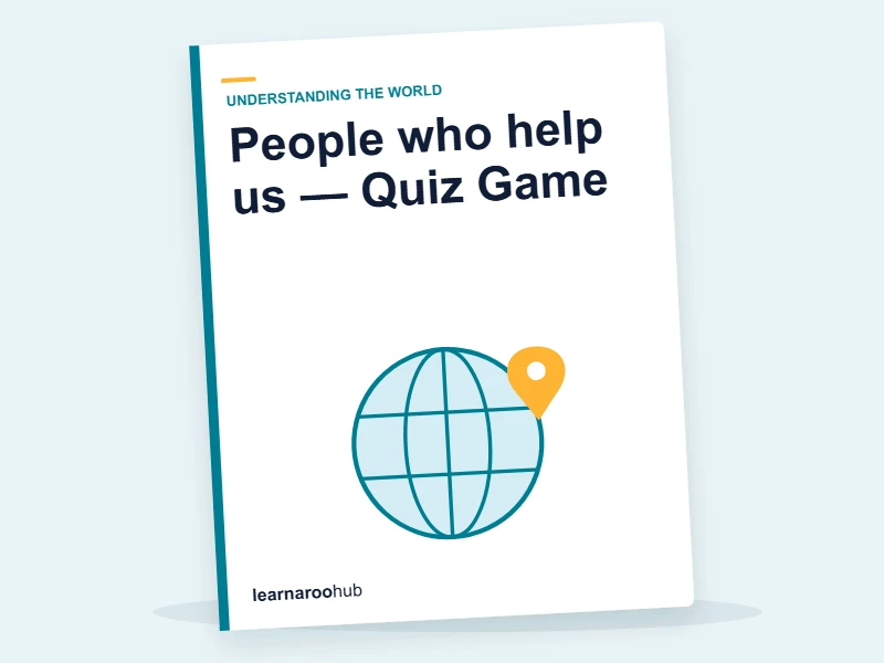 People who help us — Quiz Game — quiz cover
