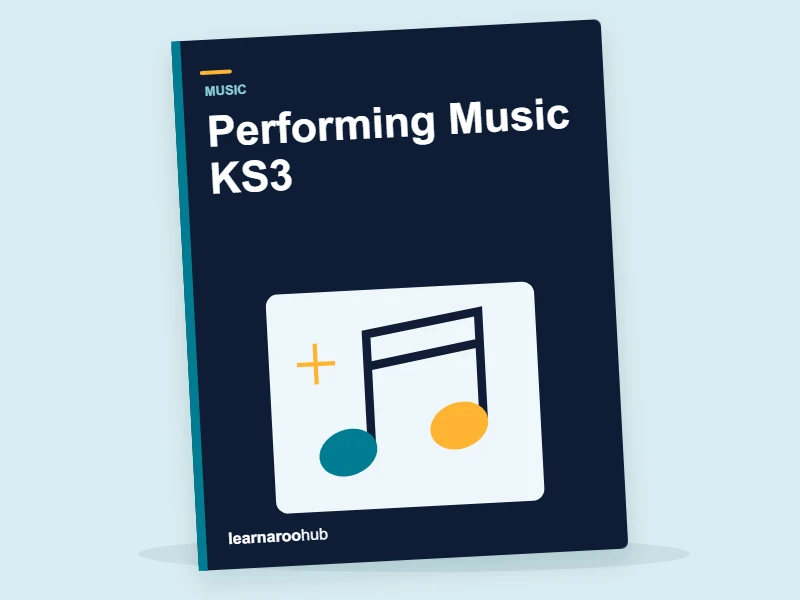 Performing Music KS3 — activity book cover