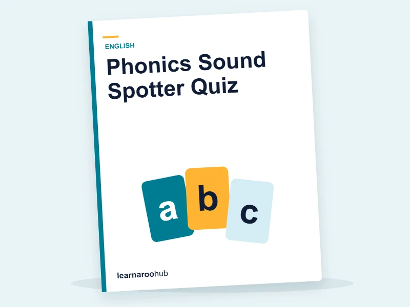 Phonics Sound Spotter Quiz — quiz cover