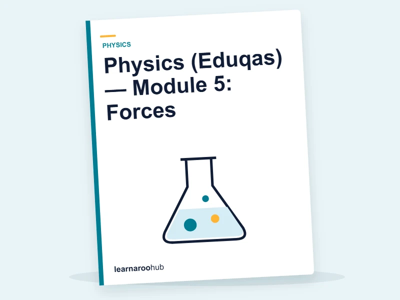 Physics (Eduqas) — Module 5: Forces — e-learning module cover