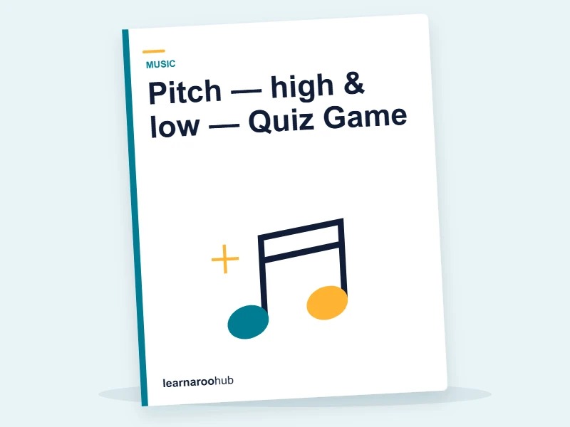 Pitch — high & low — Quiz Game — quiz cover