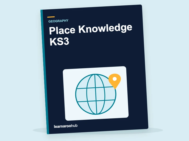 Place Knowledge KS3 — activity book cover