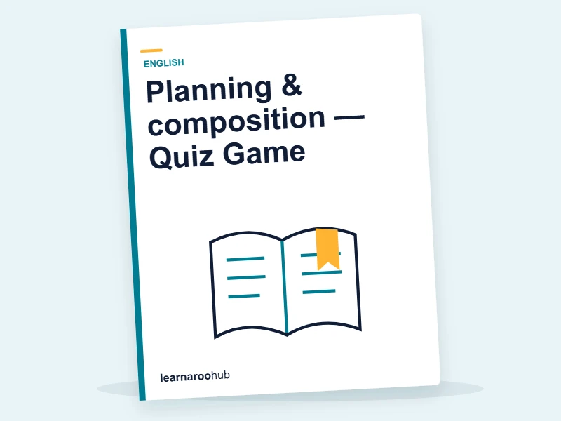 Planning & composition — Quiz Game — quiz cover