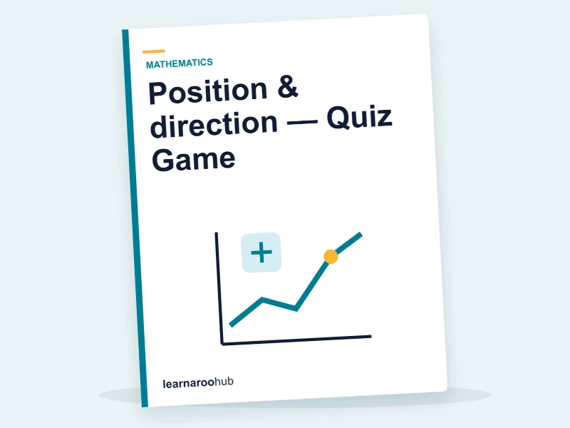 Position & direction — Quiz Game — quiz cover