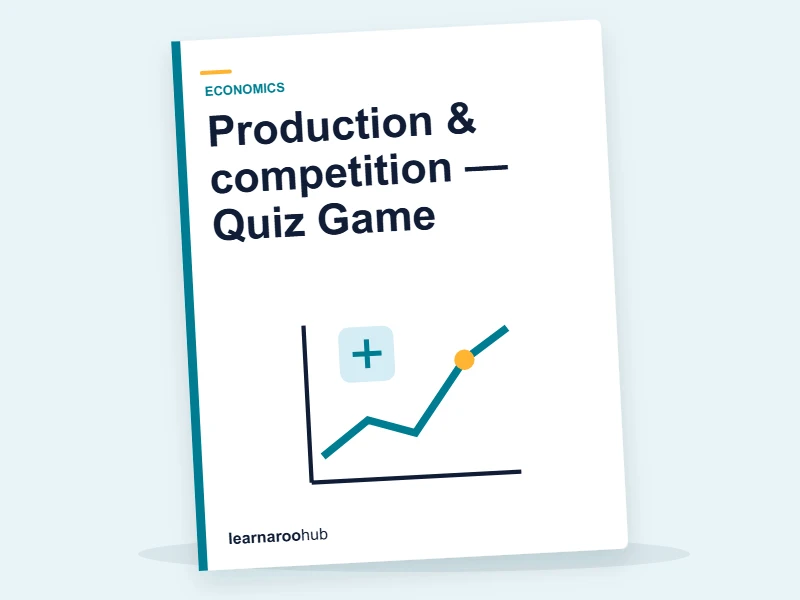 Production & competition — Quiz Game — quiz cover