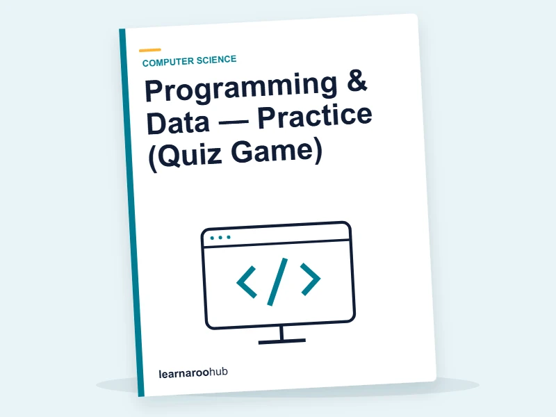 Programming & Data — Practice (Quiz Game) — quiz cover
