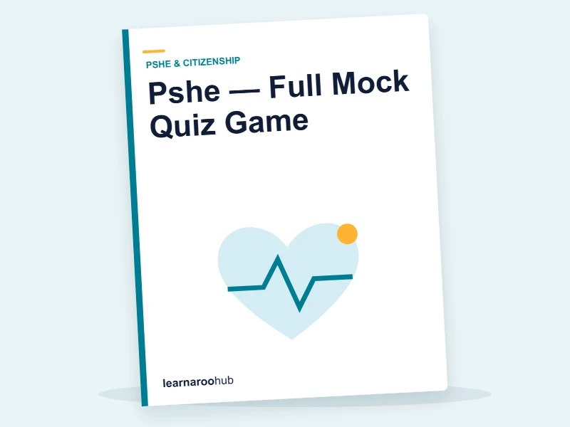 Pshe — Full Mock Quiz Game — quiz cover