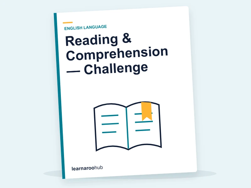 Reading & Comprehension — Challenge — quiz cover