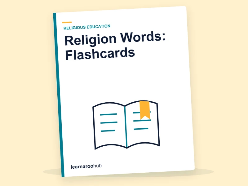 Religion Words: Flashcards — flashcard deck cover