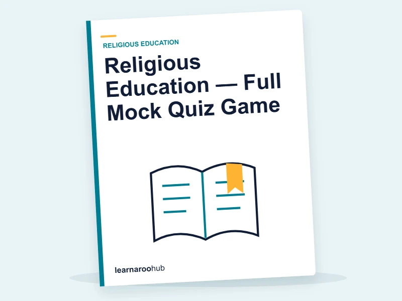 Religious Education — Full Mock Quiz Game — quiz cover