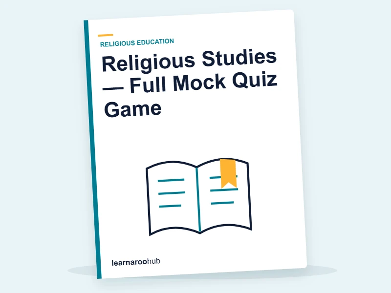 Religious Studies — Full Mock Quiz Game — quiz cover