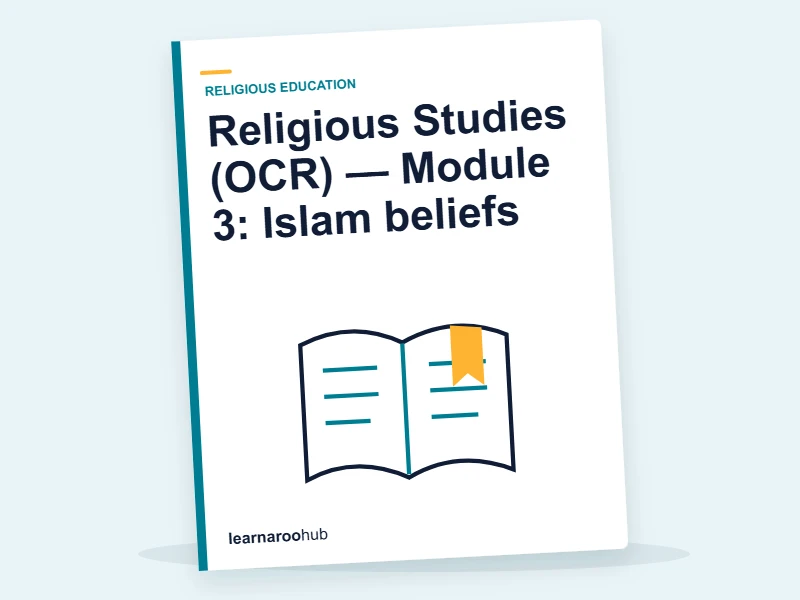 Religious Studies (OCR) — Module 3: Islam beliefs — e-learning module cover