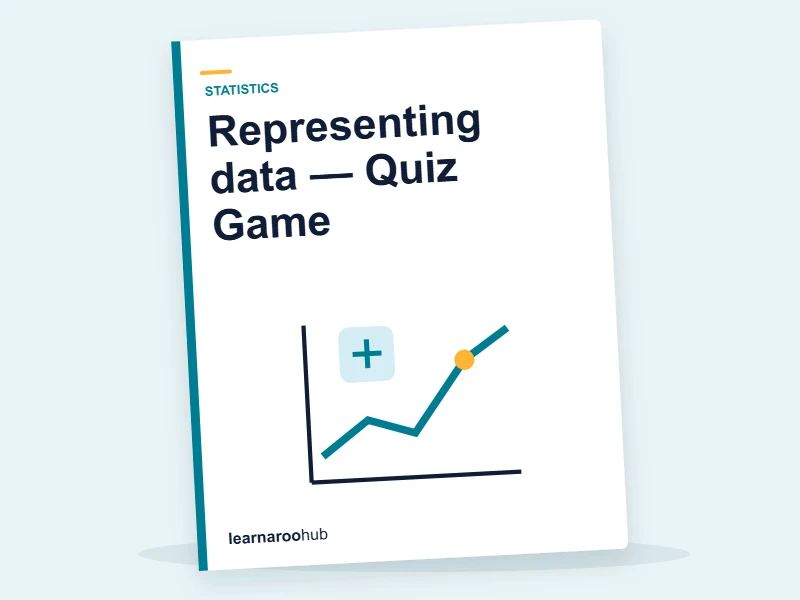 Representing data — Quiz Game — quiz cover
