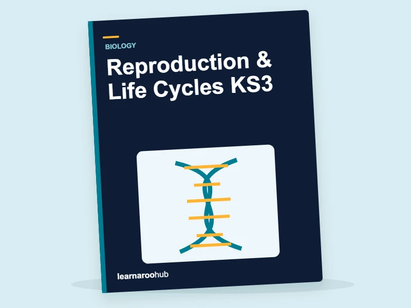 Reproduction & Life Cycles KS3 — activity book cover