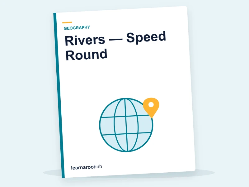 Rivers — Speed Round — quiz cover