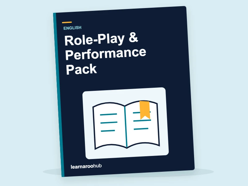 Role-Play & Performance Pack — activity book cover