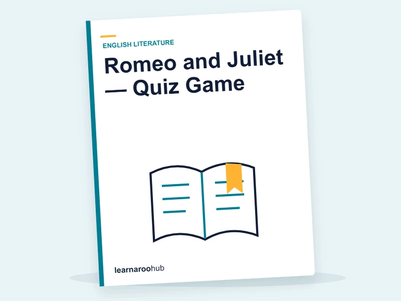 Romeo and Juliet — Quiz Game — quiz cover