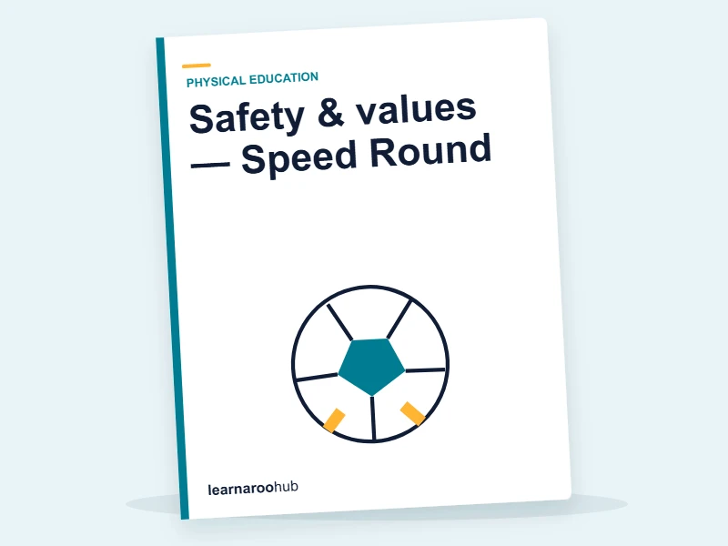 Safety & values — Speed Round — quiz cover