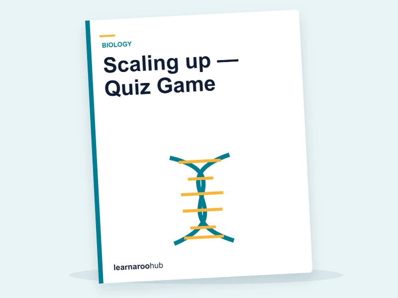 Scaling up — Quiz Game — quiz cover